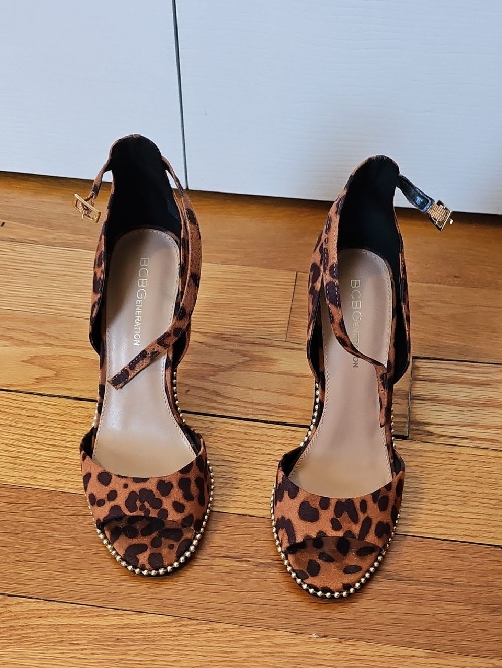 BCBGeneration Jessika Sandal Leopard Print